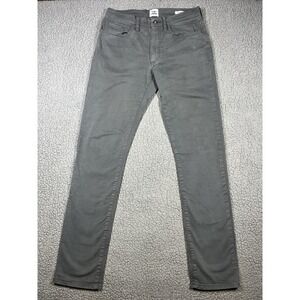 Flint And Tinder Pants Mens 30x32 Gray Slim Fit Stretch Chino 5 Pocket Casual